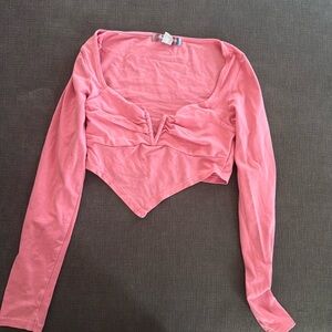 Pink top!